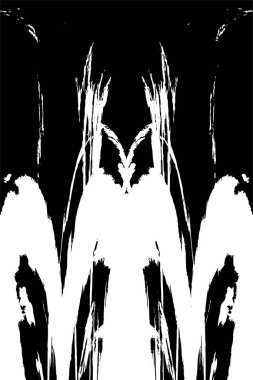 Grunge dokusu. Siyah ve beyaz kabataslak doku. imdat tasarımı