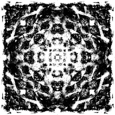 Grunge dokusu. Siyah ve beyaz kabataslak doku. imdat tasarımı