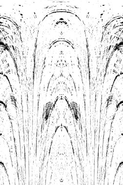 Beton siyah beyaz çatlaklar