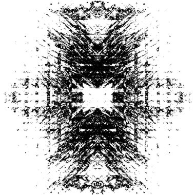 Grunge dokusu. Siyah ve beyaz kabataslak doku. imdat tasarımı