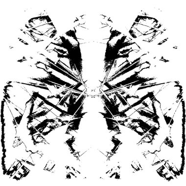 Grunge dokusu. Siyah ve beyaz kabataslak doku. imdat tasarımı