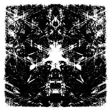 Grunge dokusu. Siyah ve beyaz kabataslak doku. imdat tasarımı