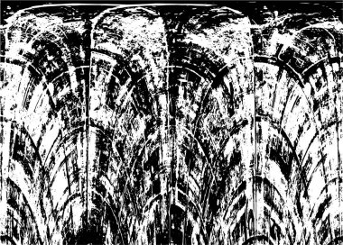 Grunge dokusu. Siyah ve beyaz kabataslak doku. imdat tasarımı