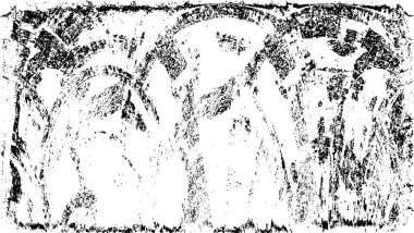 Grunge dokusu. Siyah ve beyaz kabataslak doku. imdat tasarımı