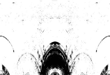 Grunge dokusu. Siyah ve beyaz kabataslak doku. imdat tasarımı