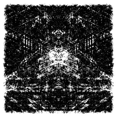 Grunge dokusu. Siyah ve beyaz kabataslak doku. imdat tasarımı