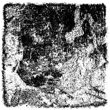 Grunge dokusu. Siyah ve beyaz kabataslak doku. imdat tasarımı