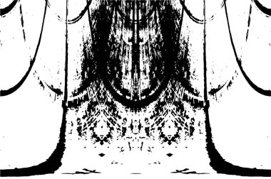 Beton siyah beyaz çatlaklar