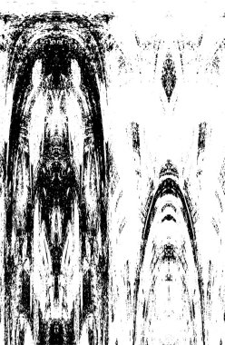 Beton siyah beyaz çatlaklar