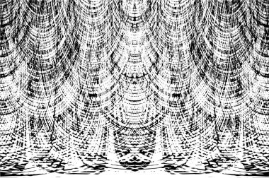 Beton siyah beyaz çatlaklar