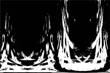 Beton siyah beyaz çatlaklar