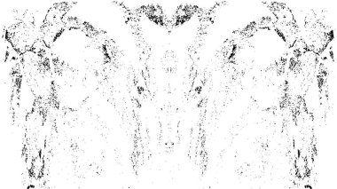 Siyah beyaz dokusunda sıkıntılı bir arka plan. soyut vektör illüstrasyonu.