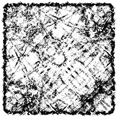 Siyah beyaz dokusunda sıkıntılı bir arka plan. soyut vektör illüstrasyonu.