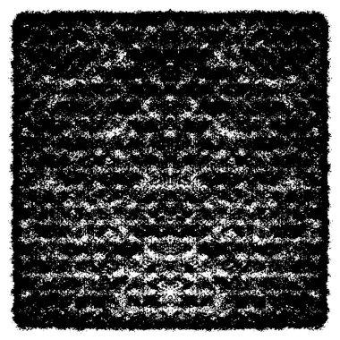 Siyah beyaz dokusunda sıkıntılı bir arka plan. soyut vektör illüstrasyonu.