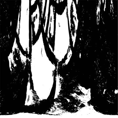 Siyah beyaz dokusunda sıkıntılı bir arka plan. soyut vektör illüstrasyonu.