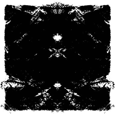 Siyah beyaz dokusunda sıkıntılı bir arka plan. soyut vektör illüstrasyonu.