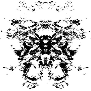 Siyah beyaz dokusunda sıkıntılı bir arka plan. soyut vektör illüstrasyonu.