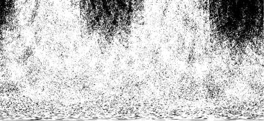 Siyah beyaz dokusunda sıkıntılı bir arka plan. soyut vektör illüstrasyonu.