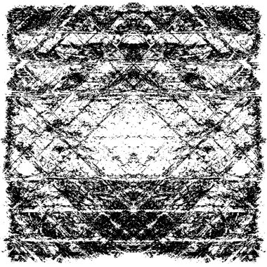 Siyah beyaz dokusunda sıkıntılı bir arka plan. soyut vektör illüstrasyonu.