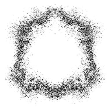 Siyah beyaz dokusunda sıkıntılı bir arka plan. soyut vektör illüstrasyonu.