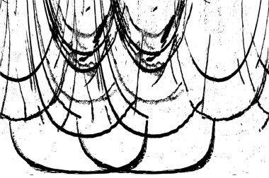 Beton siyah beyaz çatlaklar