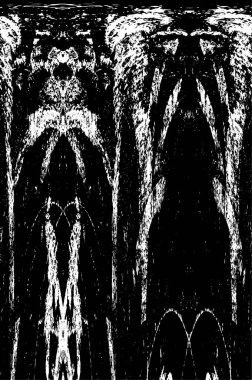 Beton siyah beyaz çatlaklar