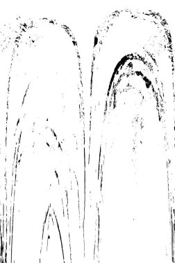 Beton siyah beyaz çatlaklar