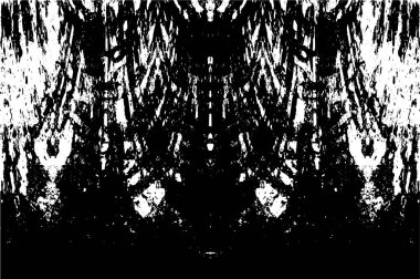 Beton siyah beyaz çatlaklar