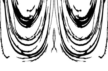 Beton siyah beyaz çatlaklar