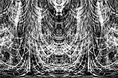 Beton siyah beyaz çatlaklar