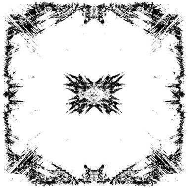 Soyut grunge monokrom arka planı. Vektör illüstrasyonu