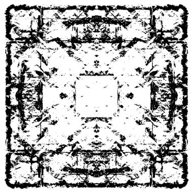 Soyut grunge monokrom arka planı. Vektör illüstrasyonu