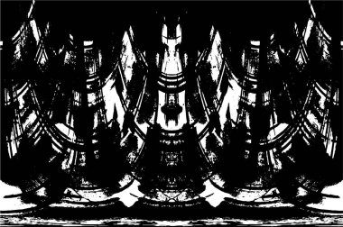 Soyut grunge monokrom arka planı. Vektör illüstrasyonu