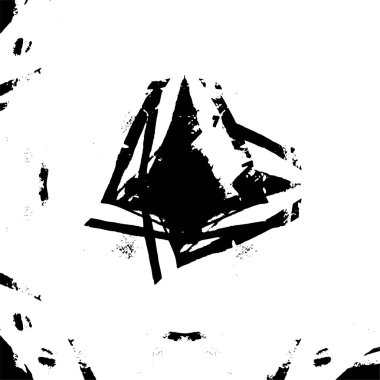 Soyut grunge monokrom arka planı. Vektör illüstrasyonu