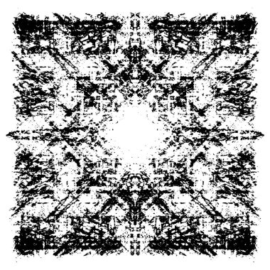 Soyut grunge monokrom arka planı. Vektör illüstrasyonu