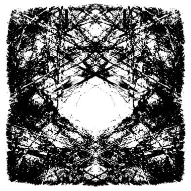 Soyut grunge monokrom arka planı. Vektör illüstrasyonu