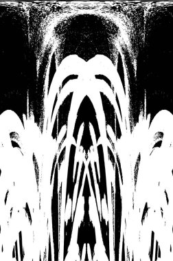 Soyut grunge monokrom arka planı. Vektör illüstrasyonu