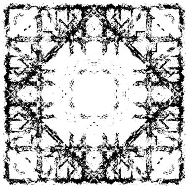 Soyut grunge monokrom arka planı. Vektör illüstrasyonu