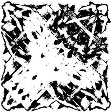 Soyut grunge monokrom arka planı. Vektör illüstrasyonu