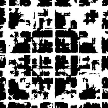 Soyut grunge monokrom arka planı. Vektör illüstrasyonu