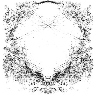 Soyut grunge monokrom arka planı. Vektör illüstrasyonu