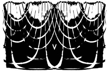 Soyut grunge monokrom arka planı. Vektör illüstrasyonu