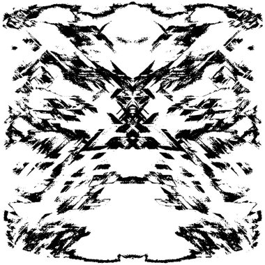 Soyut grunge monokrom arka planı. Vektör illüstrasyonu