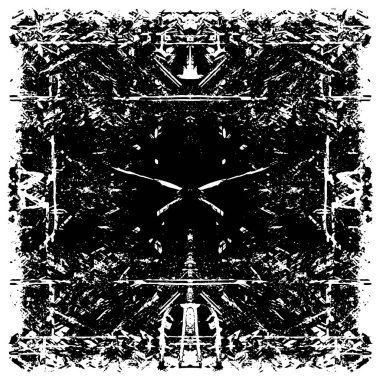 Soyut grunge monokrom arka planı. Vektör illüstrasyonu