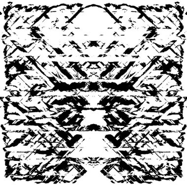 Soyut grunge monokrom arka planı. Vektör illüstrasyonu