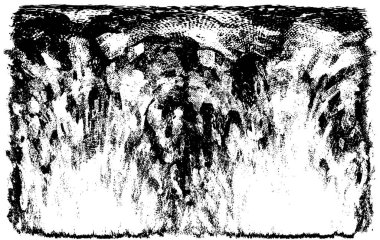 Soyut grunge monokrom arka planı. Vektör illüstrasyonu