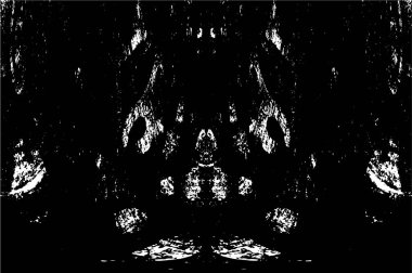 Soyut grunge monokrom arka planı. Vektör illüstrasyonu