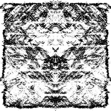 Soyut grunge monokrom arka planı. Vektör illüstrasyonu