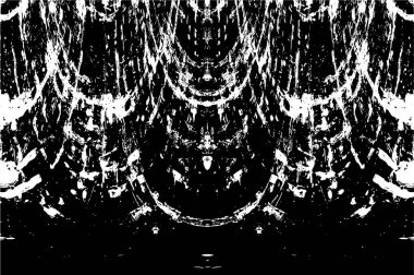 Soyut grunge monokrom arka planı. Vektör illüstrasyonu