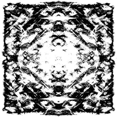Soyut grunge monokrom arka planı. Vektör illüstrasyonu
